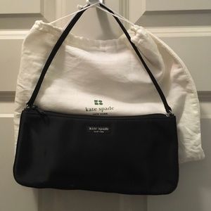 Kate Spade Small Black Nylon Shoulder Bag
